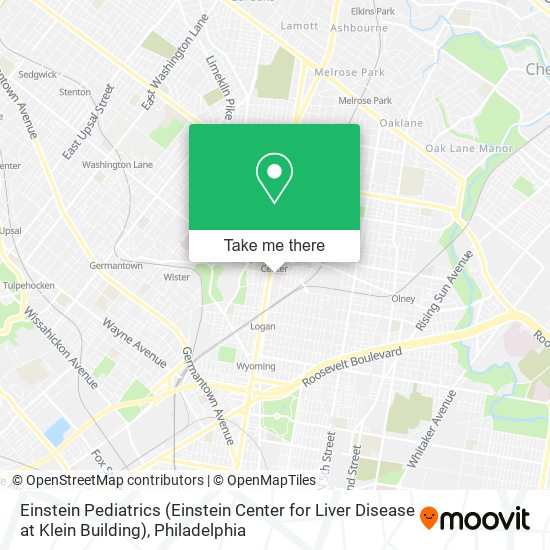 Mapa de Einstein Pediatrics (Einstein Center for Liver Disease at Klein Building)