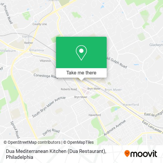 Dua Mediterranean Kitchen (Dua Restaurant) map