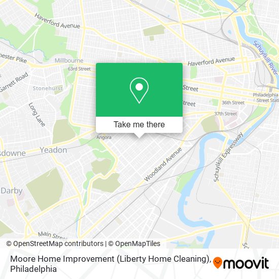 Moore Home Improvement (Liberty Home Cleaning) map