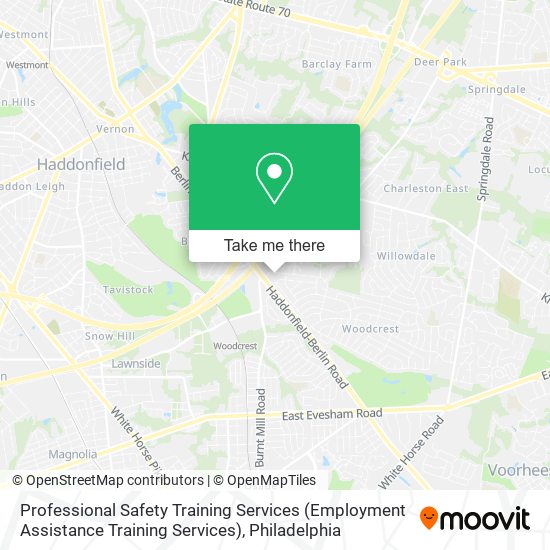 Professional Safety Training Services (Employment Assistance Training Services) map