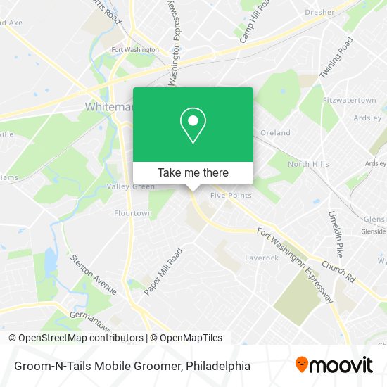 Mapa de Groom-N-Tails Mobile Groomer