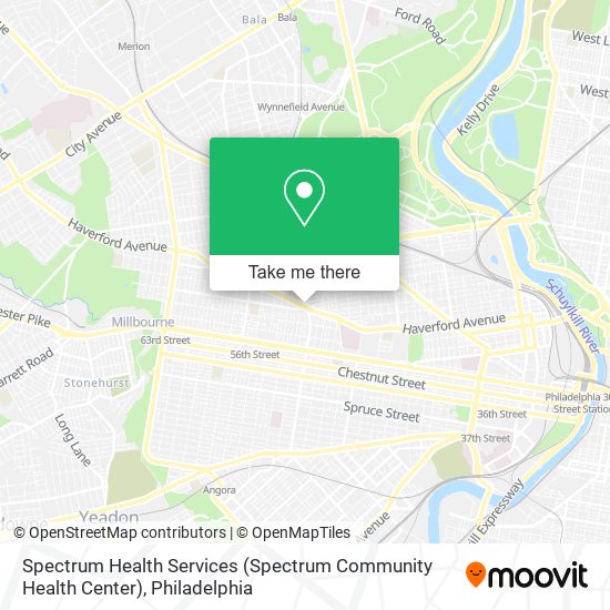 Spectrum Health Services (Spectrum Community Health Center) map