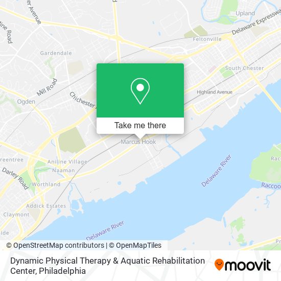 Mapa de Dynamic Physical Therapy & Aquatic Rehabilitation Center