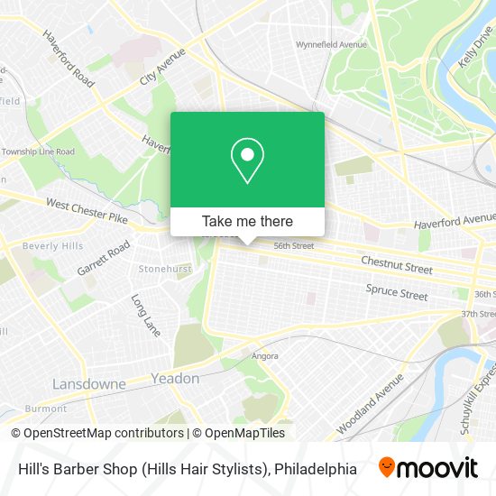 Hill's Barber Shop (Hills Hair Stylists) map