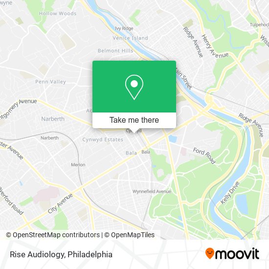 Rise Audiology map