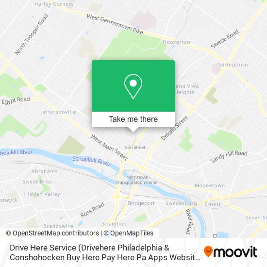 Drive Here Service (Drivehere Philadelphia & Conshohocken Buy Here Pay Here Pa Apps Website) map