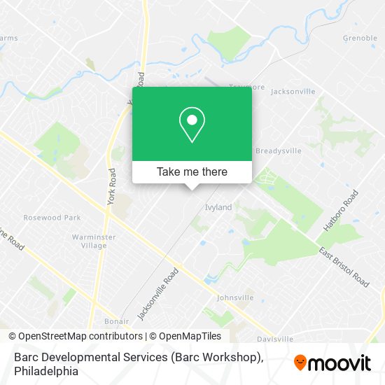 Mapa de Barc Developmental Services (Barc Workshop)