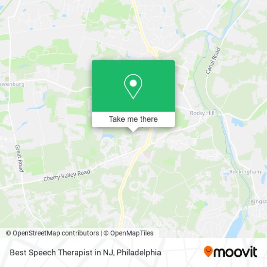 Best Speech Therapist in NJ map
