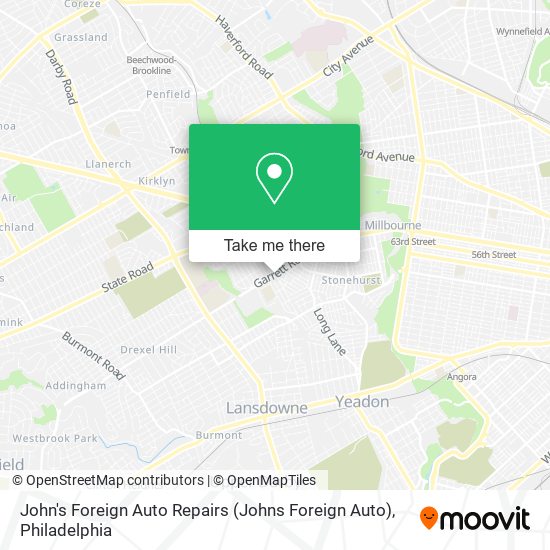 Mapa de John's Foreign Auto Repairs (Johns Foreign Auto)