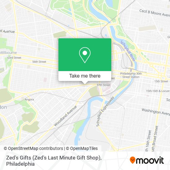 Zed's Gifts (Zed's Last Minute Gift Shop) map