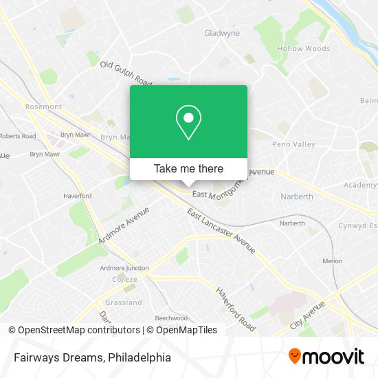 Mapa de Fairways Dreams
