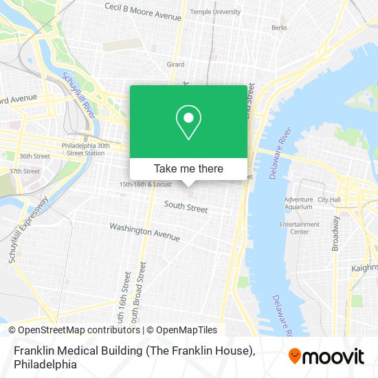 Mapa de Franklin Medical Building (The Franklin House)