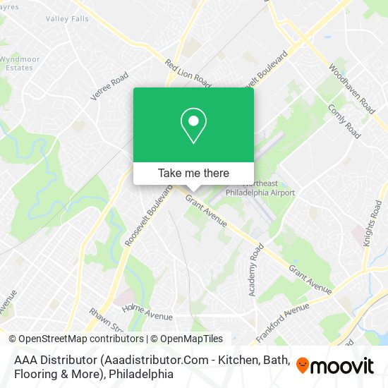 AAA Distributor (Aaadistributor.Com - Kitchen, Bath, Flooring & More) map