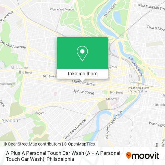 Mapa de A Plus A Personal Touch Car Wash