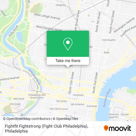 Fightfit Fightstrong (Fight Club Philadelphia) map