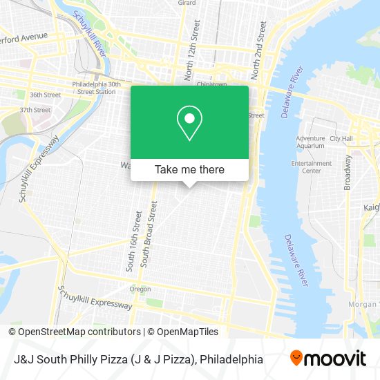 J&J South Philly Pizza (J & J Pizza) map