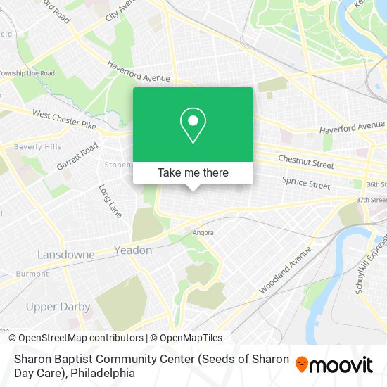 Mapa de Sharon Baptist Community Center (Seeds of Sharon Day Care)