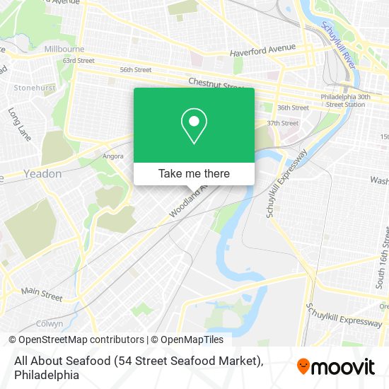 Mapa de All About Seafood (54 Street Seafood Market)