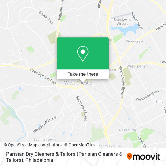 Mapa de Parisian Dry Cleaners & Tailors
