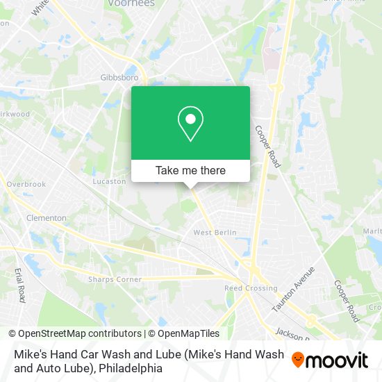 Mapa de Mike's Hand Car Wash and Lube
