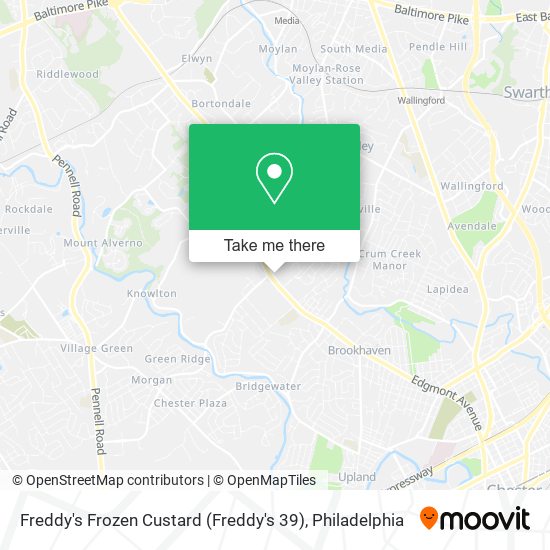 Freddy's Frozen Custard (Freddy's 39) map