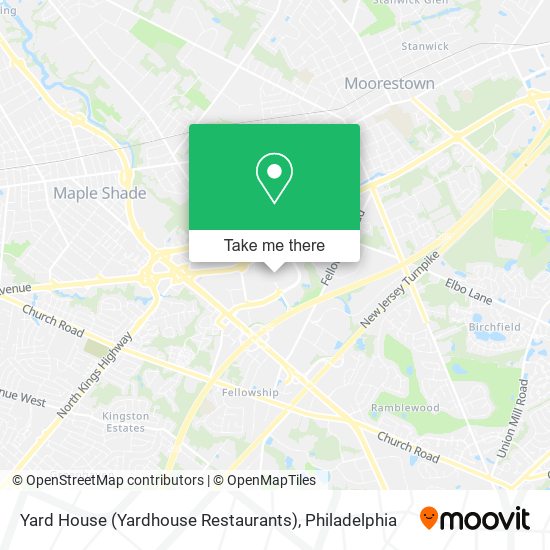 Yard House (Yardhouse Restaurants) map