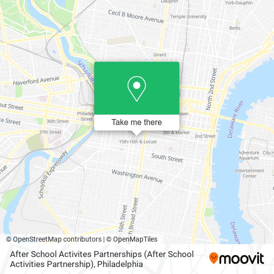 After School Activites Partnerships (After School Activities Partnership) map