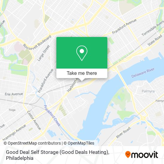 Good Deal Self Storage (Good Deals Heating) map