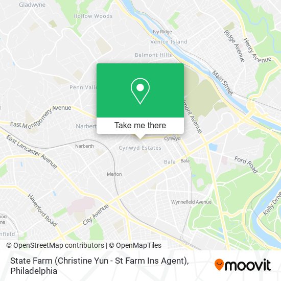 Mapa de State Farm (Christine Yun - St Farm Ins Agent)