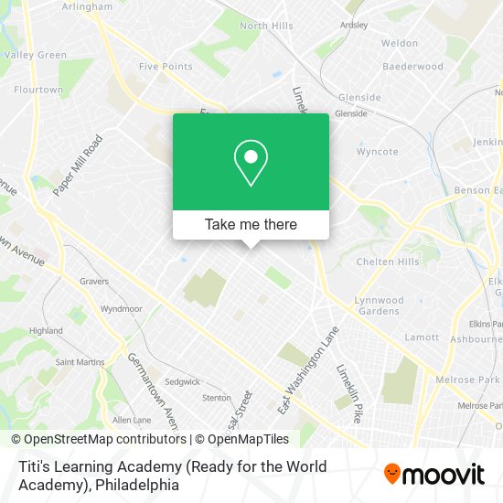 Mapa de Titi's Learning Academy (Ready for the World Academy)