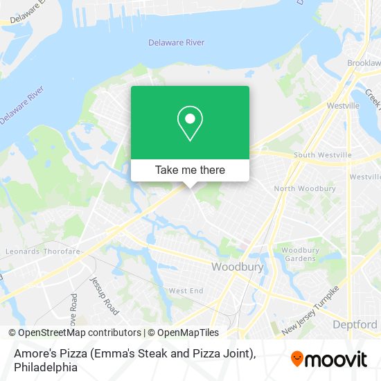 Amore's Pizza (Emma's Steak and Pizza Joint) map