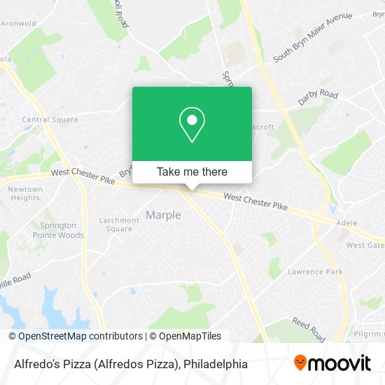 Mapa de Alfredo's Pizza (Alfredos Pizza)