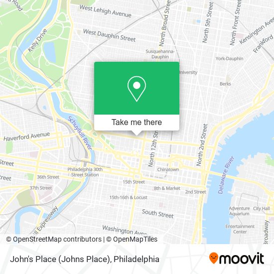 Mapa de John's Place (Johns Place)