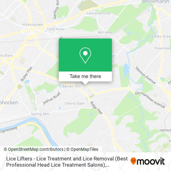 Lice Lifters - Lice Treatment and Lice Removal (Best Professional Head Lice Treatment Salons) map