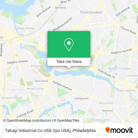 Takagi Industrial Co USA (Ips USA) map