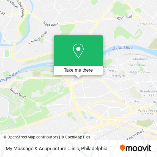 Mapa de My Massage & Acupuncture Clinic