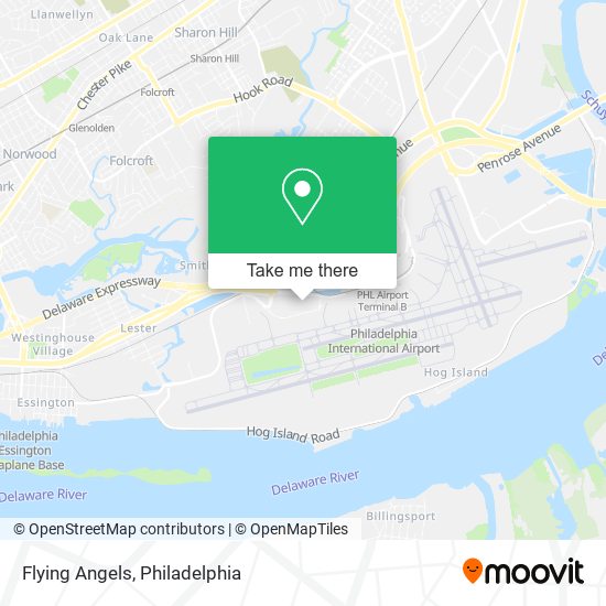 Flying Angels map
