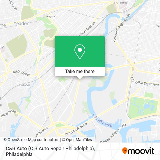 C&B Auto (C B Auto Repair Philadelphia) map