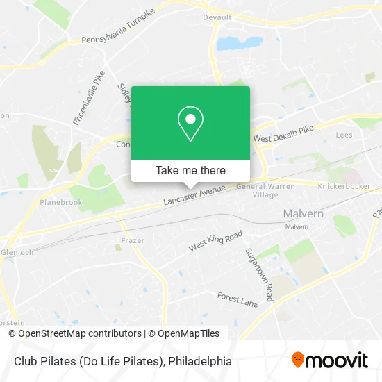 Club Pilates (Do Life Pilates) map