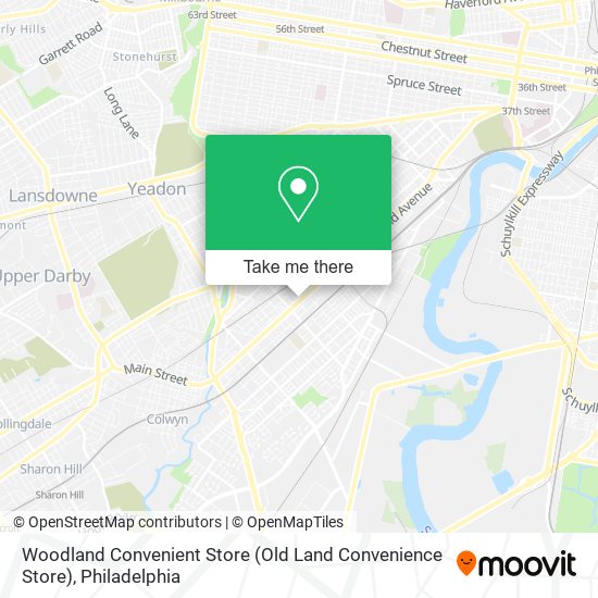 Mapa de Woodland Convenient Store (Old Land Convenience Store)