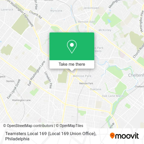 Teamsters Local 169 (Local 169 Union Office) map