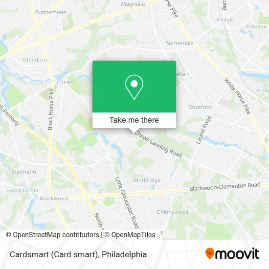 Cardsmart (Card smart) map