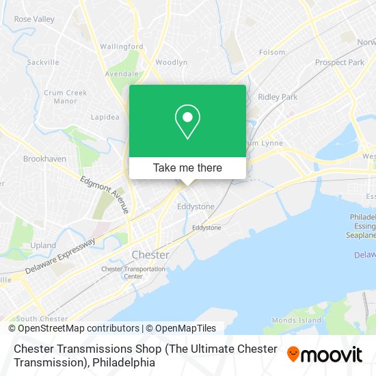 Chester Transmissions Shop (The Ultimate Chester Transmission) map