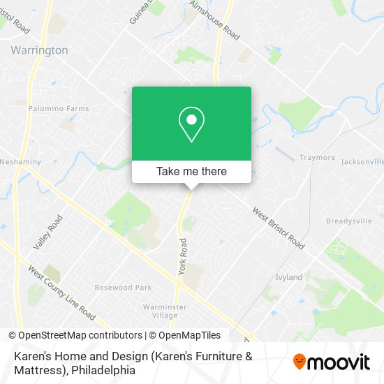Mapa de Karen's Home and Design (Karen's Furniture & Mattress)