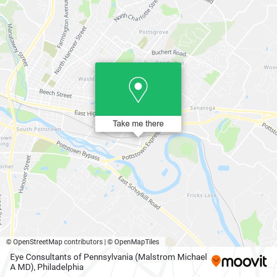 Eye Consultants of Pennsylvania (Malstrom Michael A MD) map