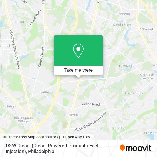 D&W Diesel (Diesel Powered Products Fuel Injection) map
