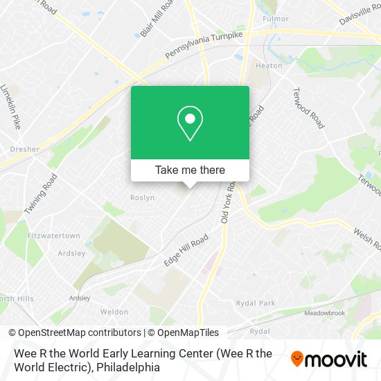 Mapa de Wee R the World Early Learning Center (Wee R the World Electric)