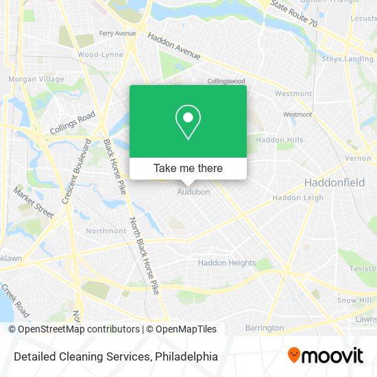 Detailed Cleaning Services map