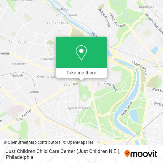 Mapa de Just Children Child Care Center (Just Children N.E.)