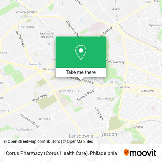 Corus Pharmacy (Corus Health Care) map